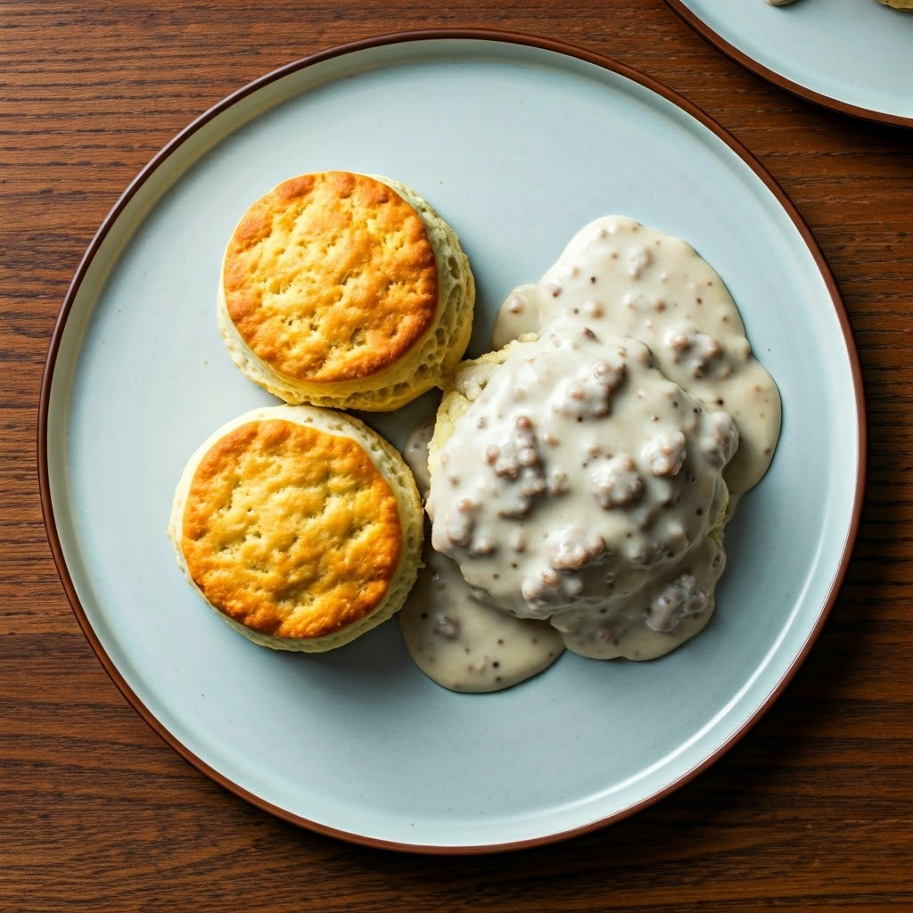 Biscuits and Sausage Gravy