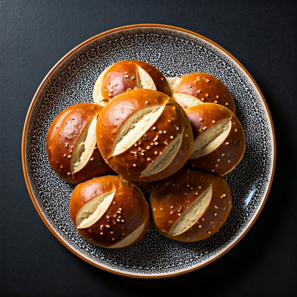 Pretzel Buns
