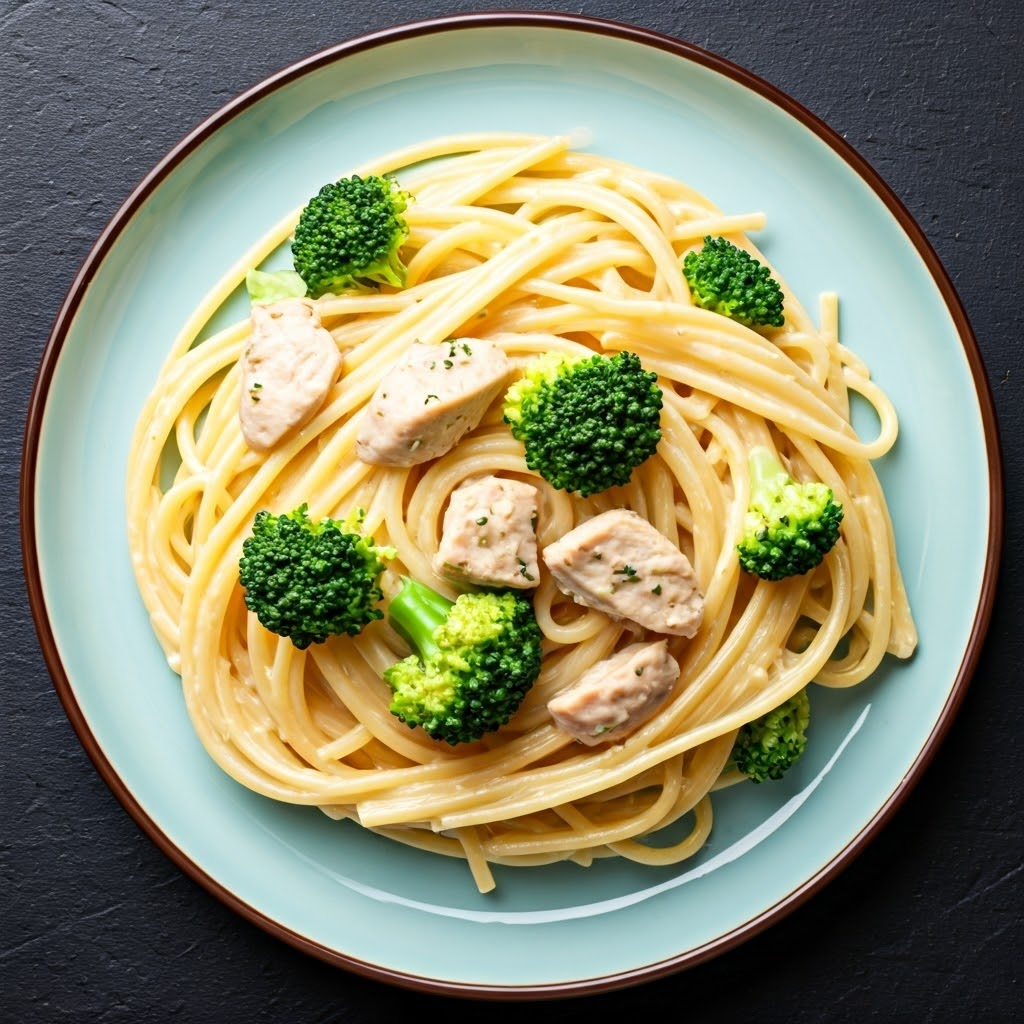 Creamy Chicken and Broccoli Pasta