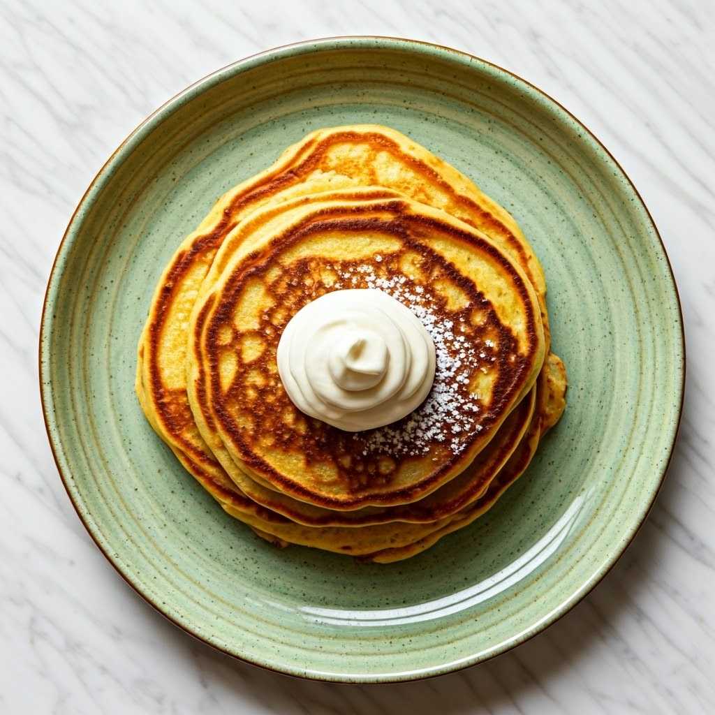 Savory Yolk Pancakes