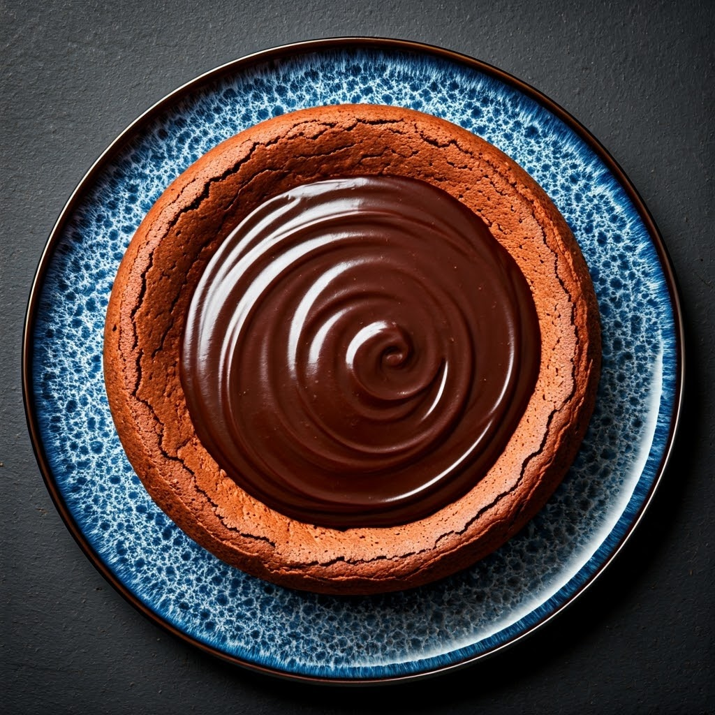 Flourless Chocolate Cake with Dark Chocolate Ganache