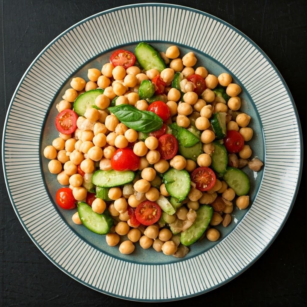 Mediterranean Chickpea Salad