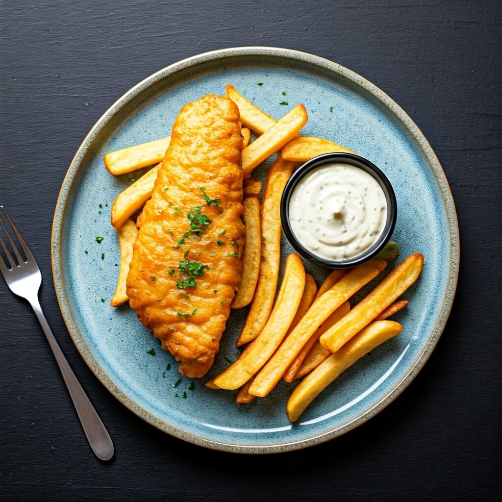 Air Fried Fish and Chips