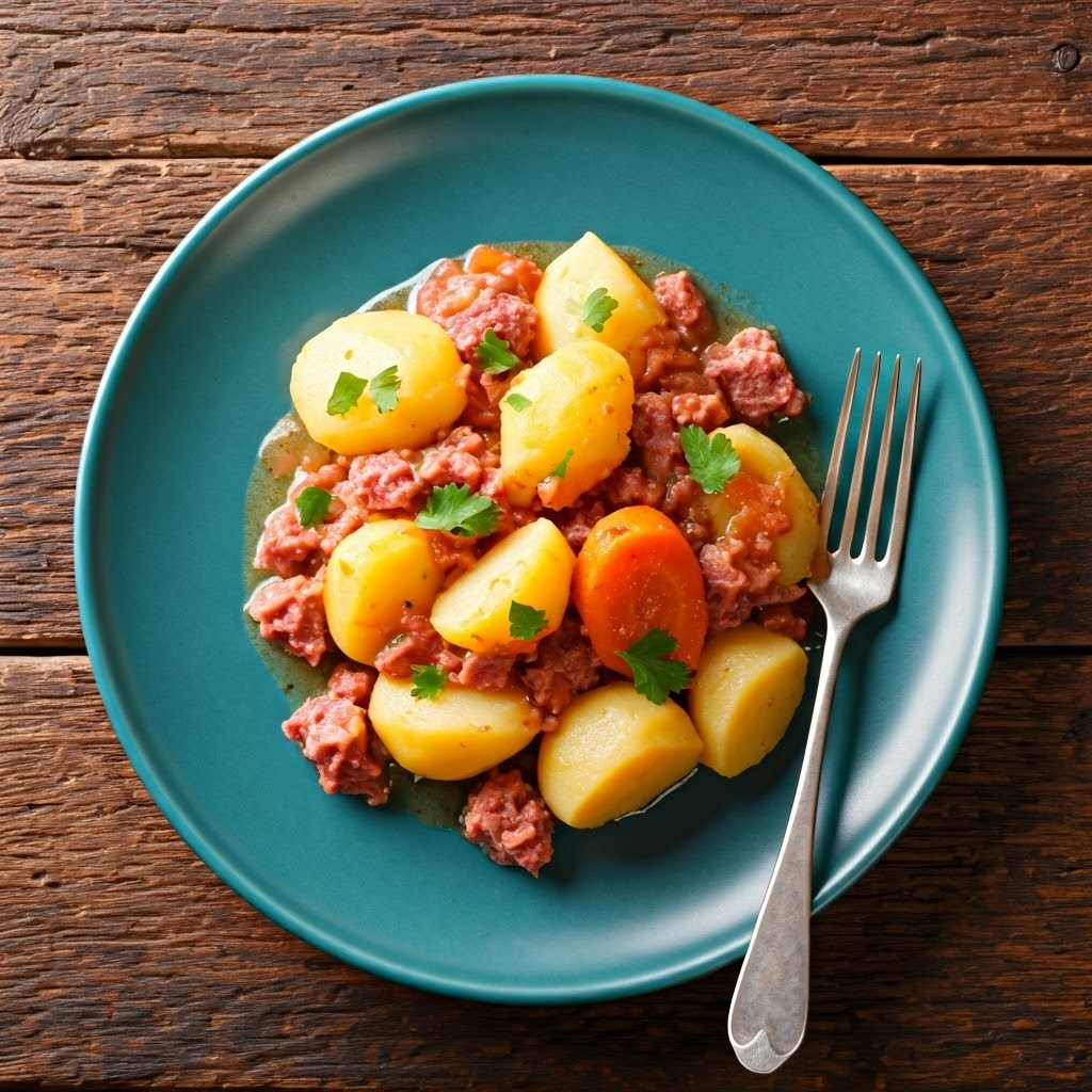 Irish Potato and Corned Beef Stew