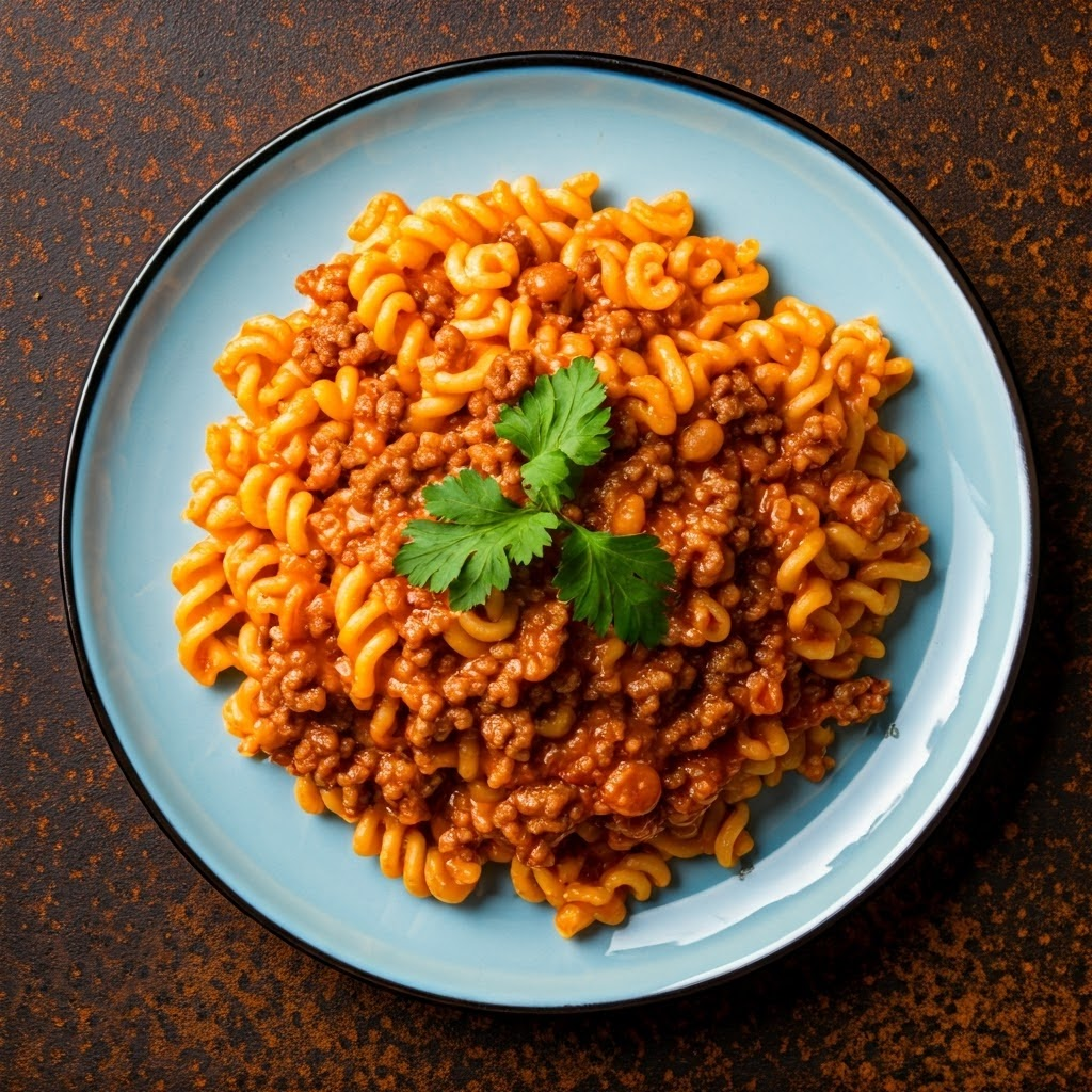 Spaghettios with Ground Beef