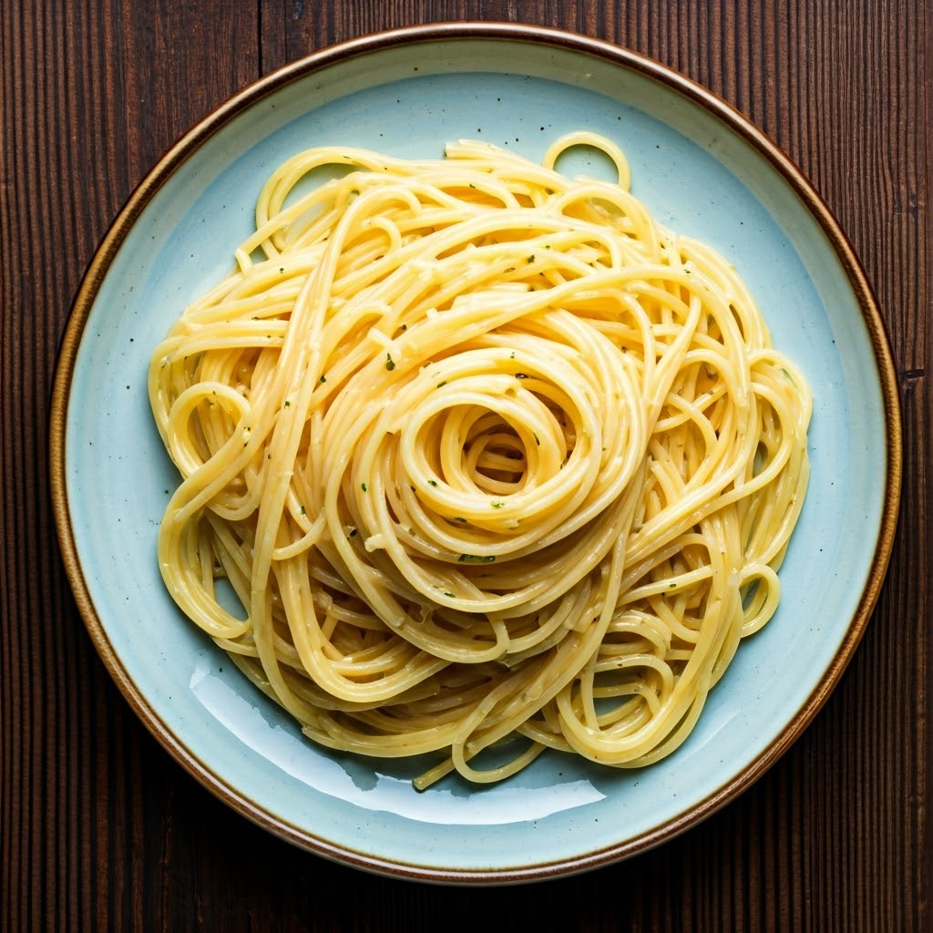 Quick Garlic Parmesan Pasta