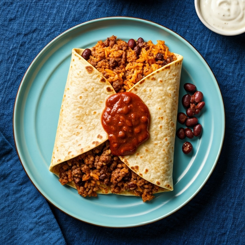 Ground Beef Burritos