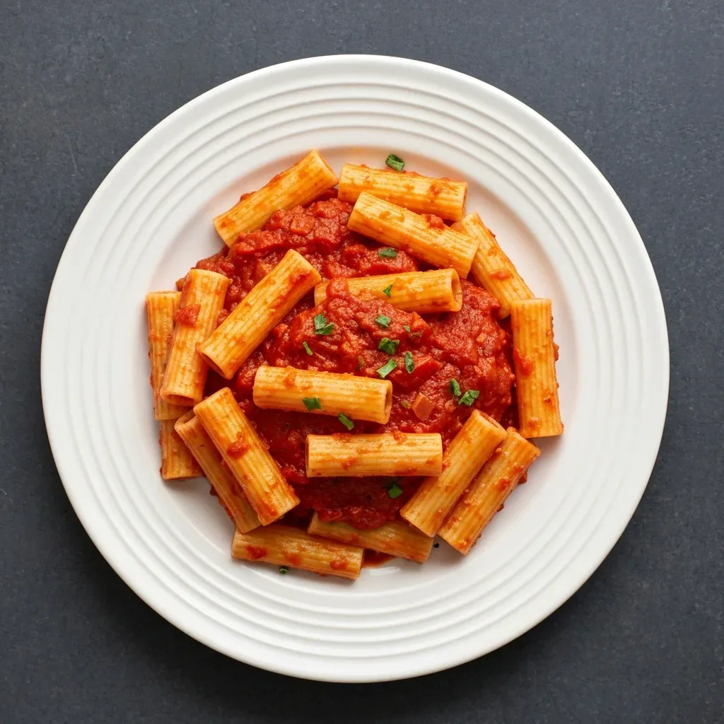 Deeply Caramelized One-Pot Tomato Paste Rigatoni