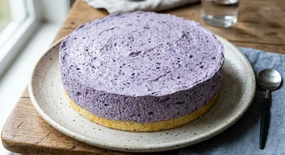 Super Airy Blueberry Jam Mousse Filling