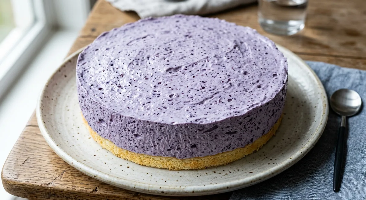 Super Airy Blueberry Jam Mousse Filling