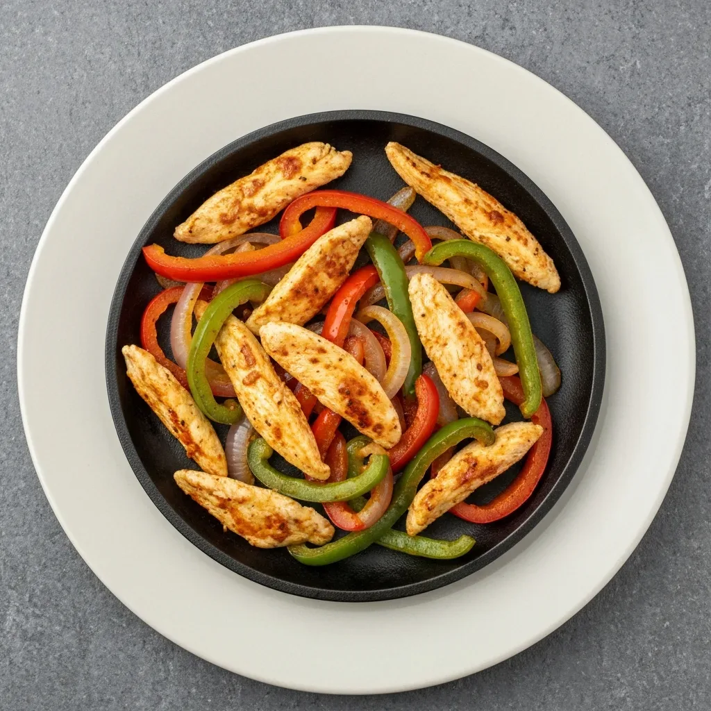 Low-Carb Chicken Fajita Skillet