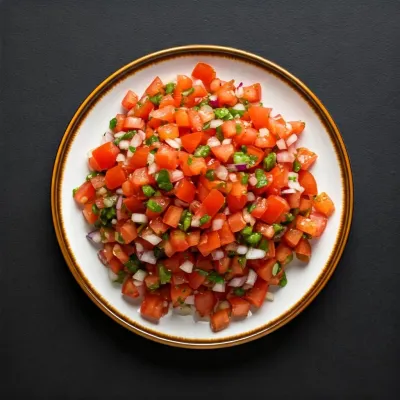 Fresh Pico De Gallo Salsa