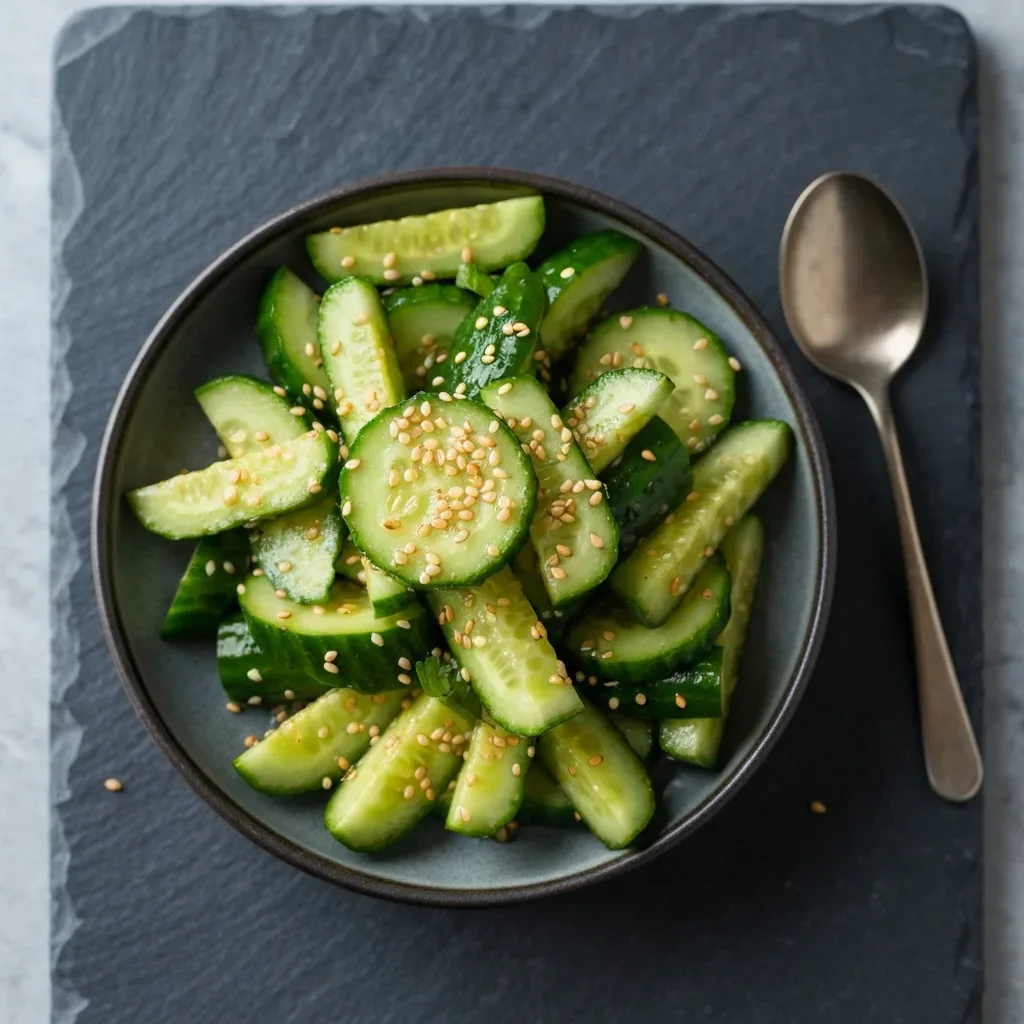 Refreshing Asian-Style Cucumber Salad