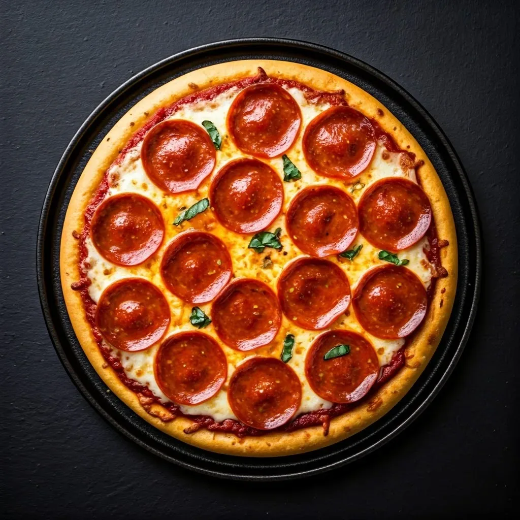 Cast Iron Pepperoni & Hot Honey Pizza