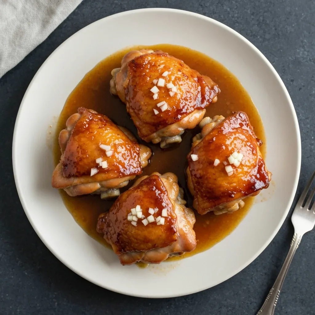 Honey Garlic Chicken Thighs