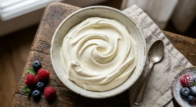 Ultra-silky Stabilized Mascarpone Whipped Cream