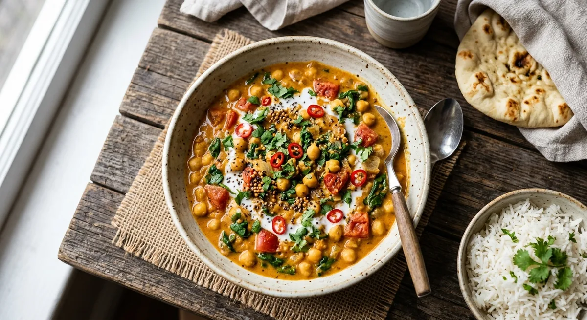 Vegan Coconut Chickpea Curry