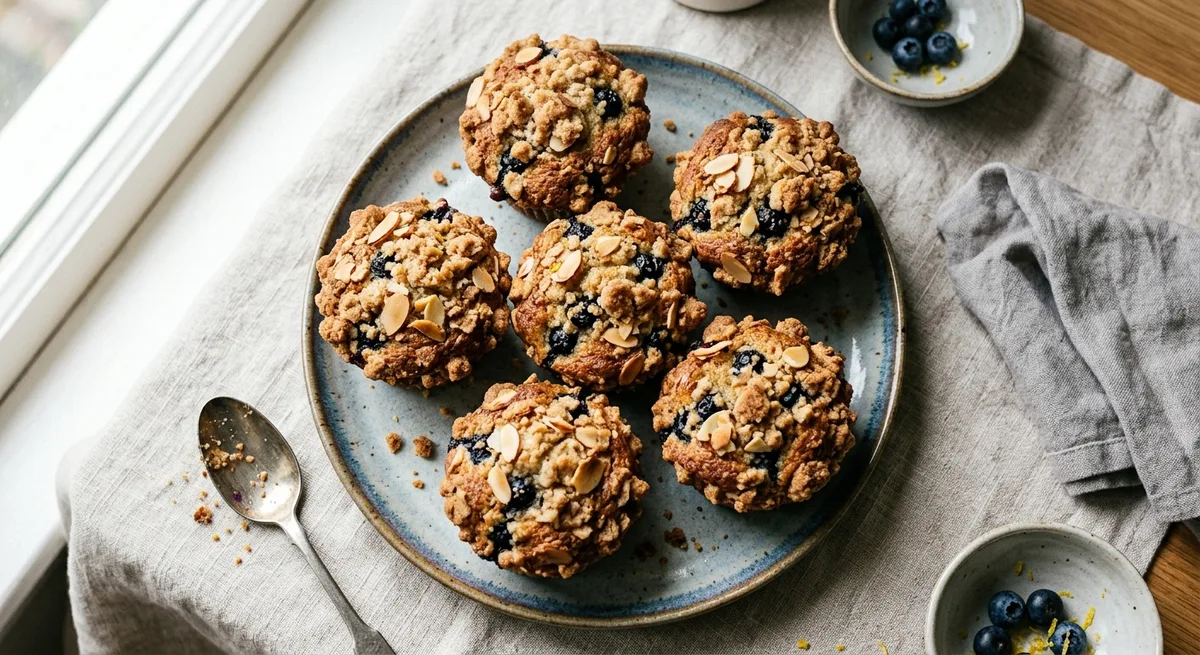 Brown Butter & Wild Blueberry Patisserie Muffins