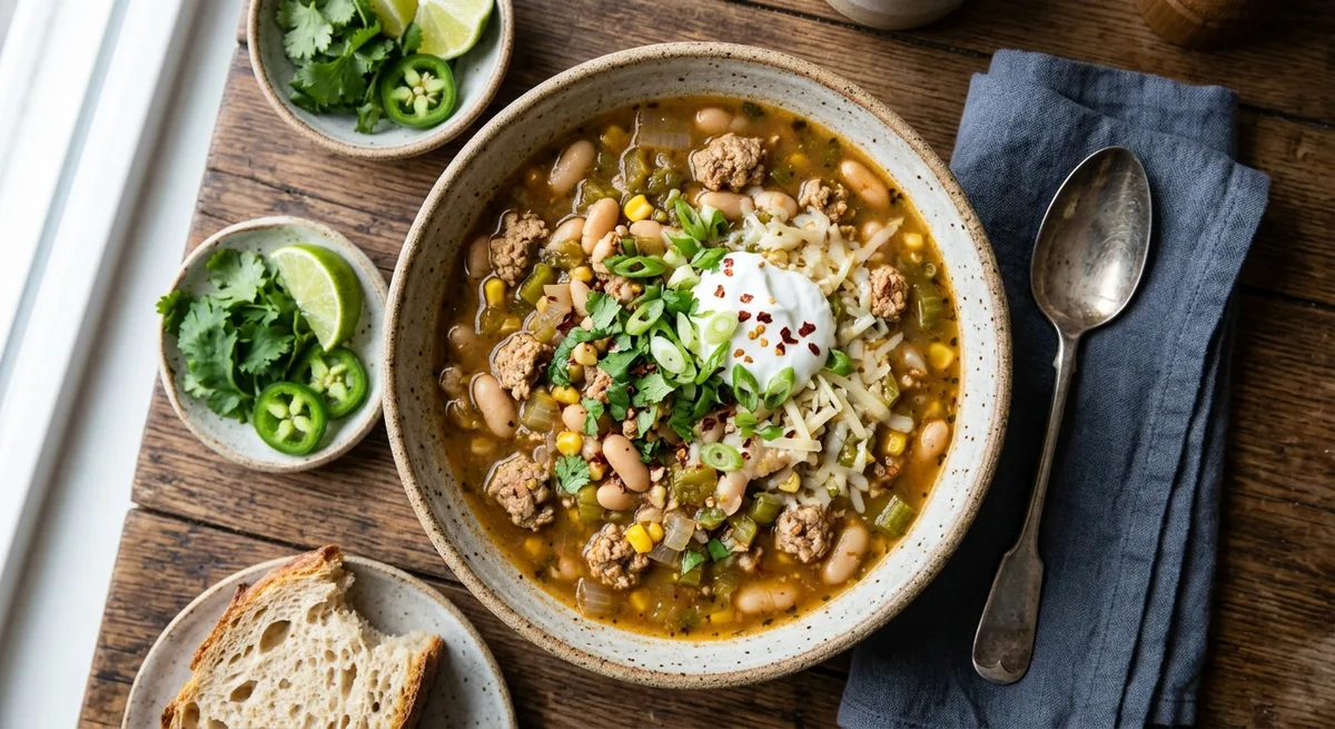 Turkey and White Bean Chili
