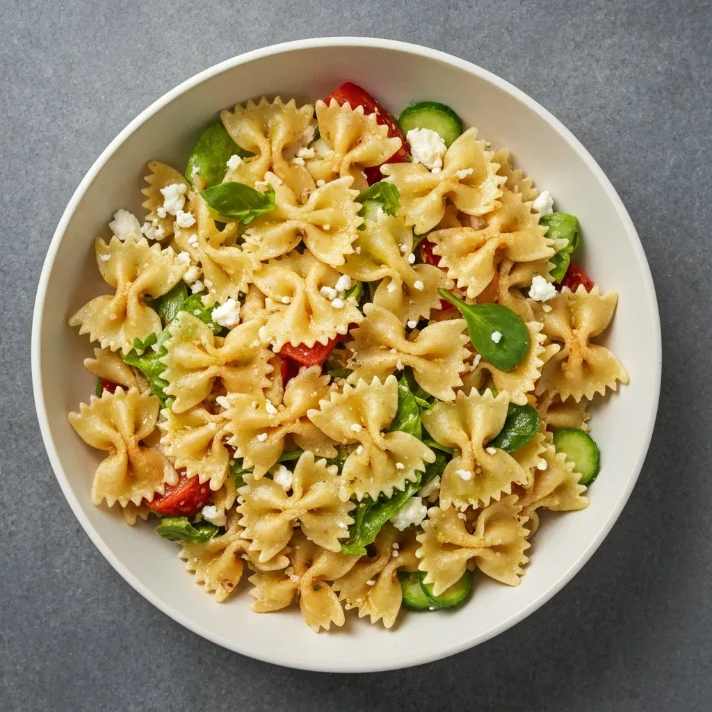 Air-Fried Crispy Pasta Salad