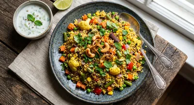 Aromatic Vegetable Quinoa Pulao