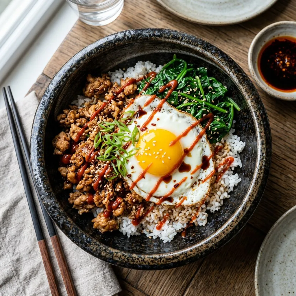 Viral Chicken and Egg Rice Bowl