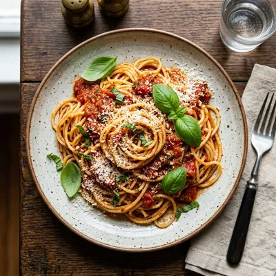 Classic Spaghetti Marinara