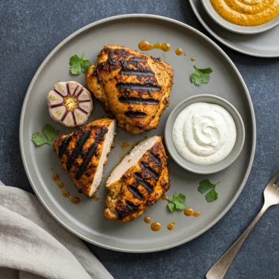 Grilled Chicken Shawarma