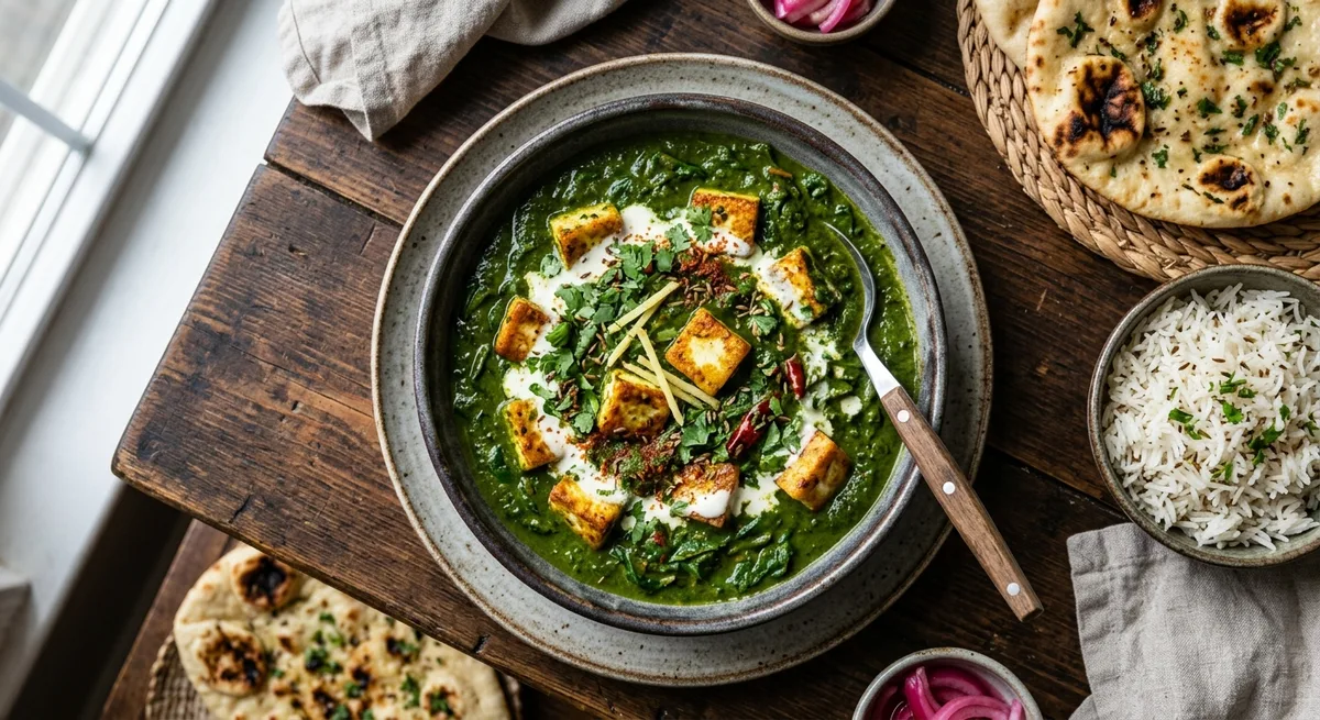 Classic Spiced Palak Paneer