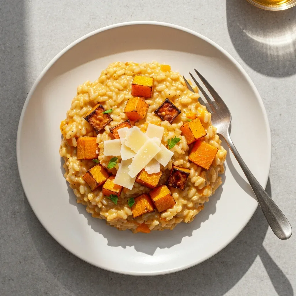 Creamy Butternut Squash Risotto