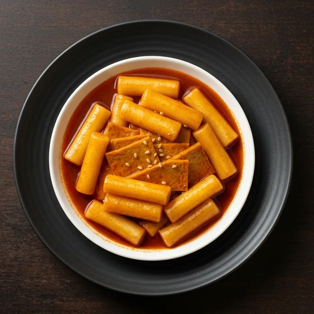 Classic Tteokbokki (Spicy Korean Rice Cakes)