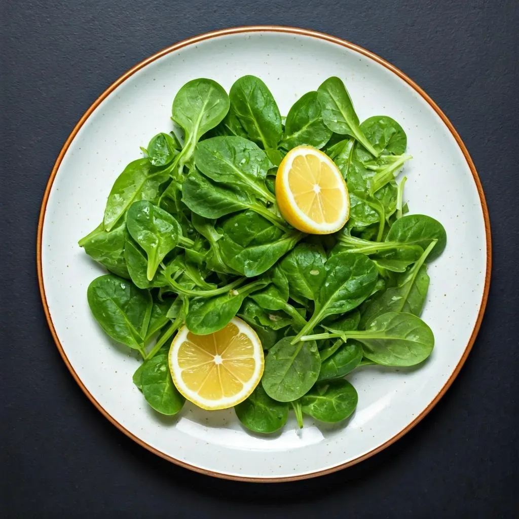 Simple Green Salad with Lemon Vinaigrette