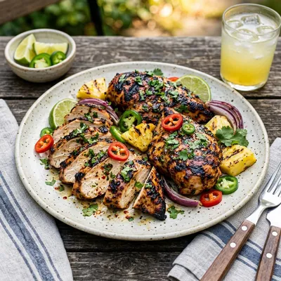 Pineapple-jalapeño Marinade Chicken
