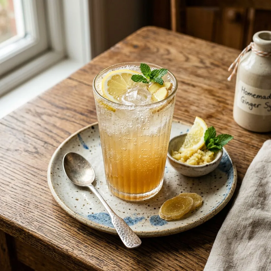 Homemade Ginger Ale