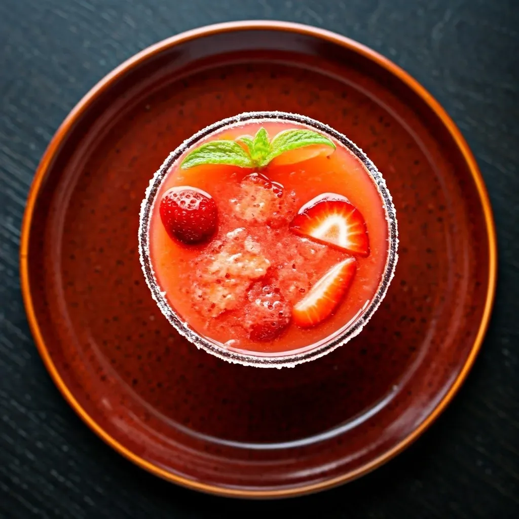 Simple Strawberry Margarita