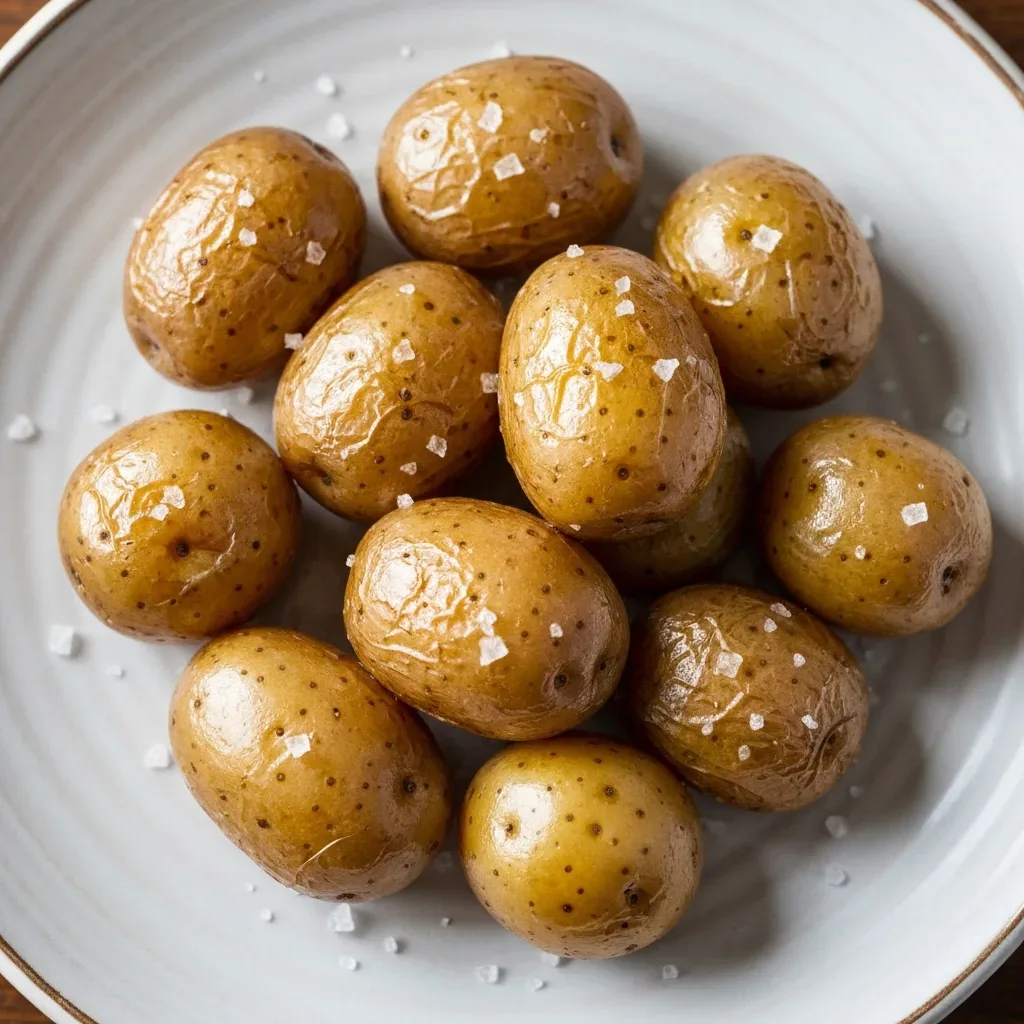 Salty Oven-Baked Potatoes
