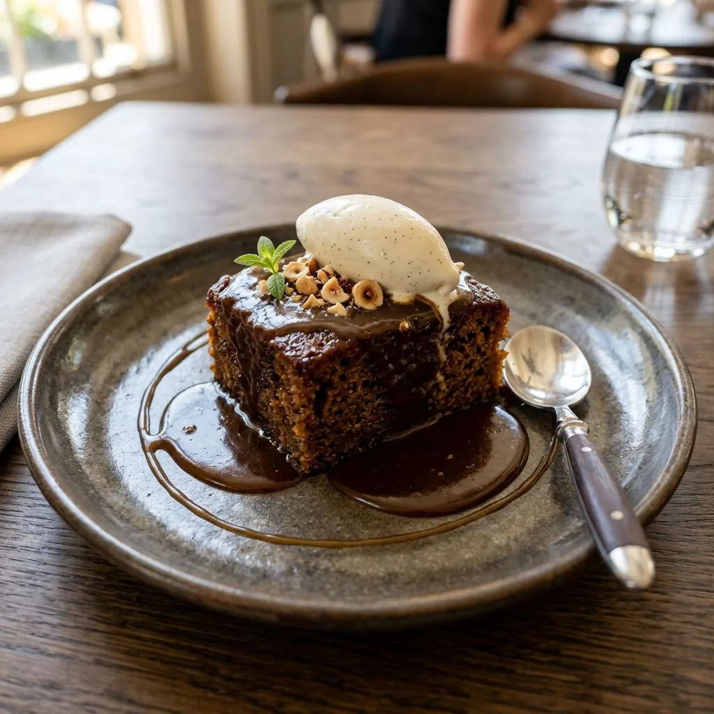Michelin Star Sticky Toffee Pudding