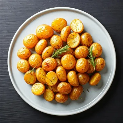 Crispy Roasted Rosemary Potatoes
