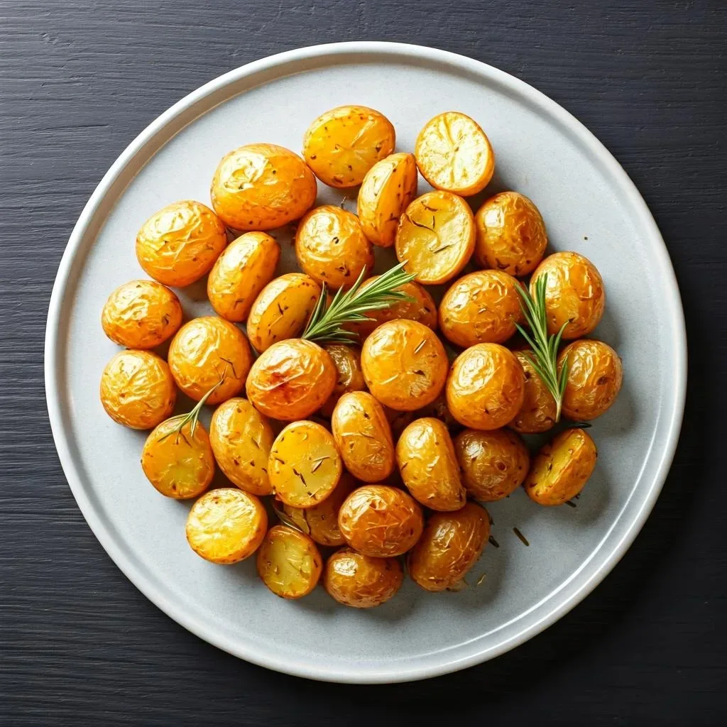 Crispy Roasted Rosemary Potatoes