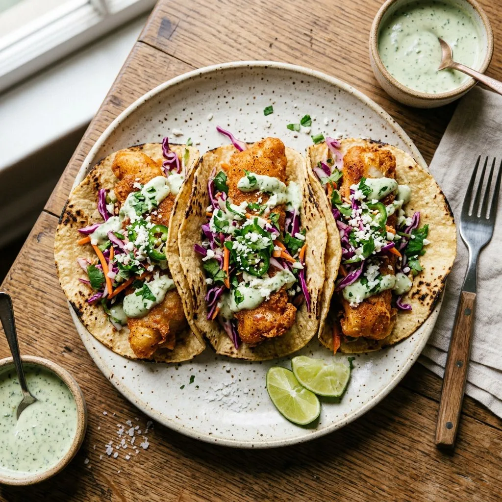 Classic Baja Fish Tacos