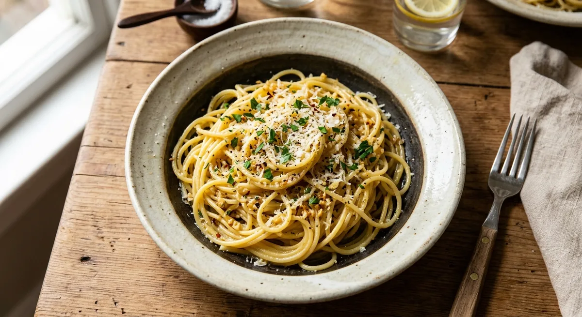 Classic Garlic Butter Pasta