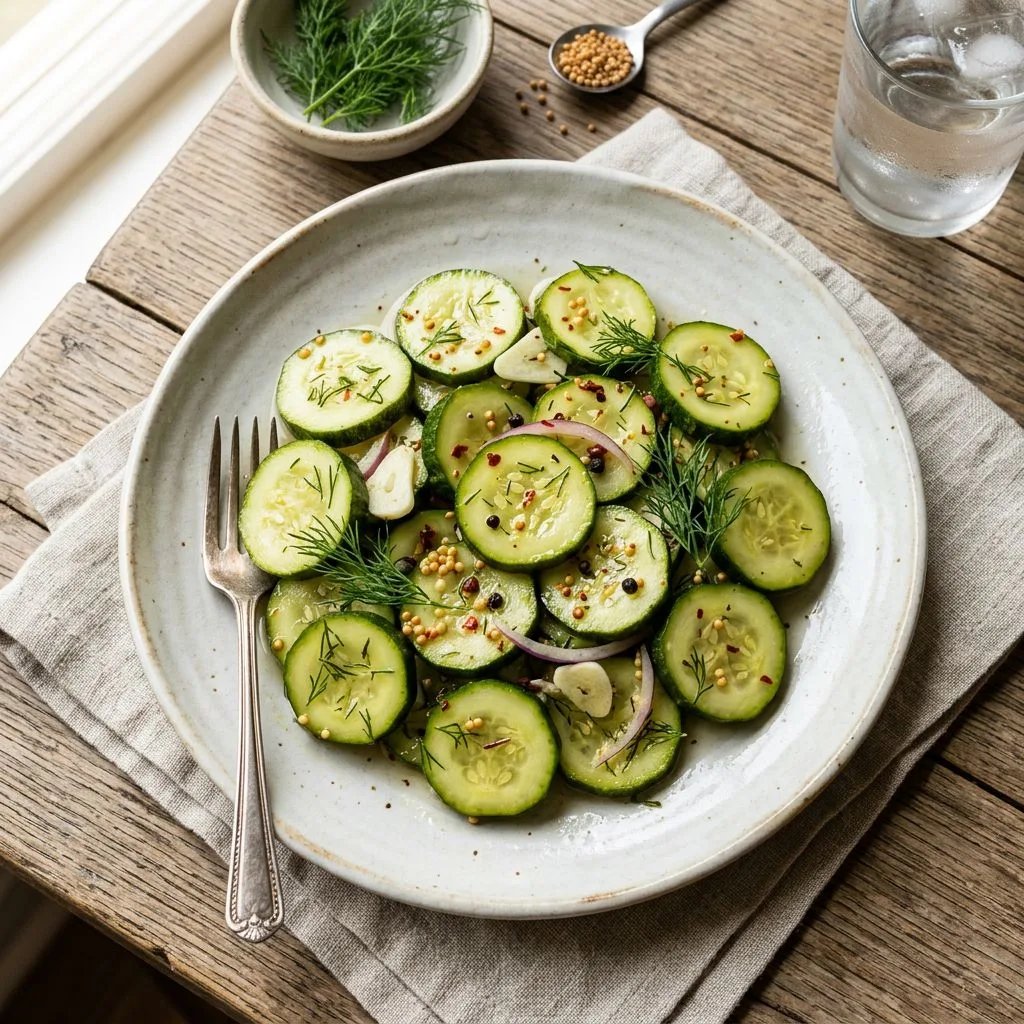 Zucchini Refrigerator Pickles