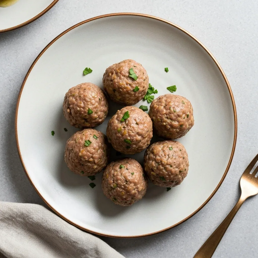 Chef's Tender Herb-Infused Panko Meatballs